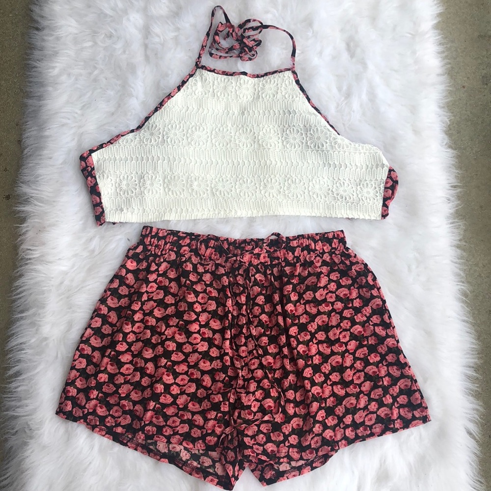 Floral 2 Piece Set from SHEIN🌷🌷